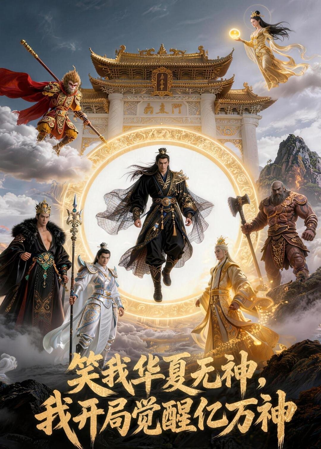 笑我华夏无神，我开局觉醒亿万神(全集)